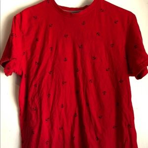 Red anchor shirt